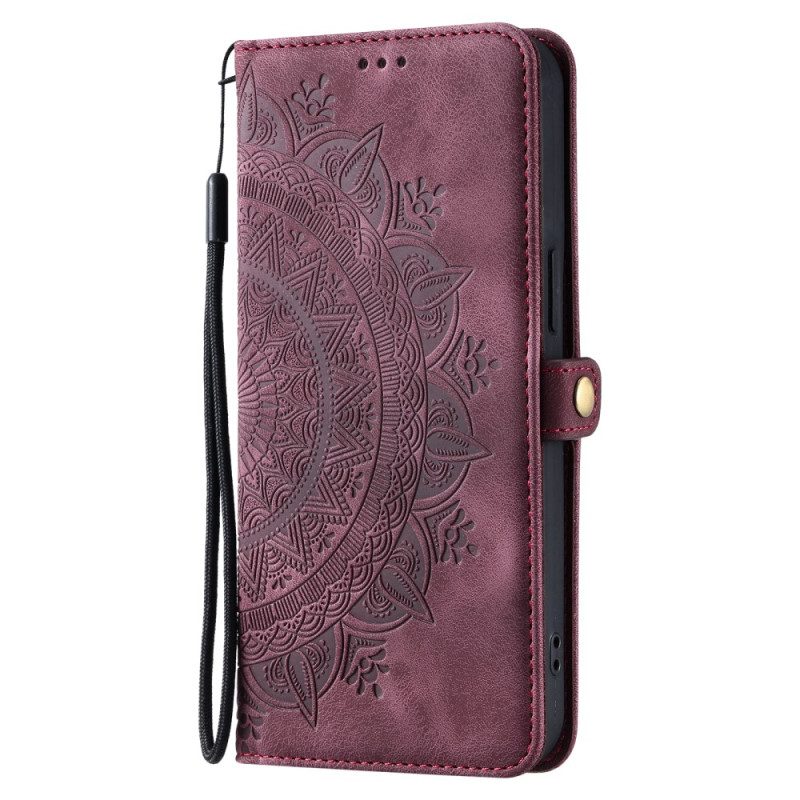 Fodral För Xiaomi Redmi Note 14 5g Mandala-plånbok