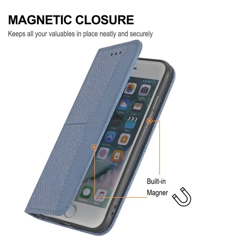 Fodral För Xiaomi Redmi Note 14 5g Vävd Textur Med Rem