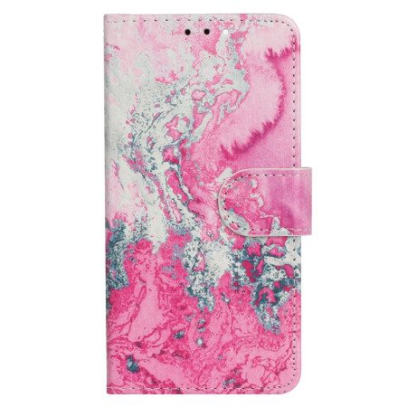 Fodral För Xiaomi Redmi Note 14 Pro 4g Rosa Marmor