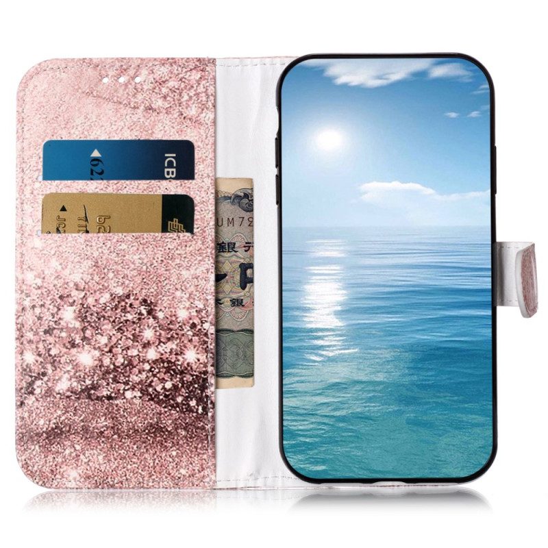 Fodral För Xiaomi Redmi Note 14 Pro 4g Roséguld Marmor
