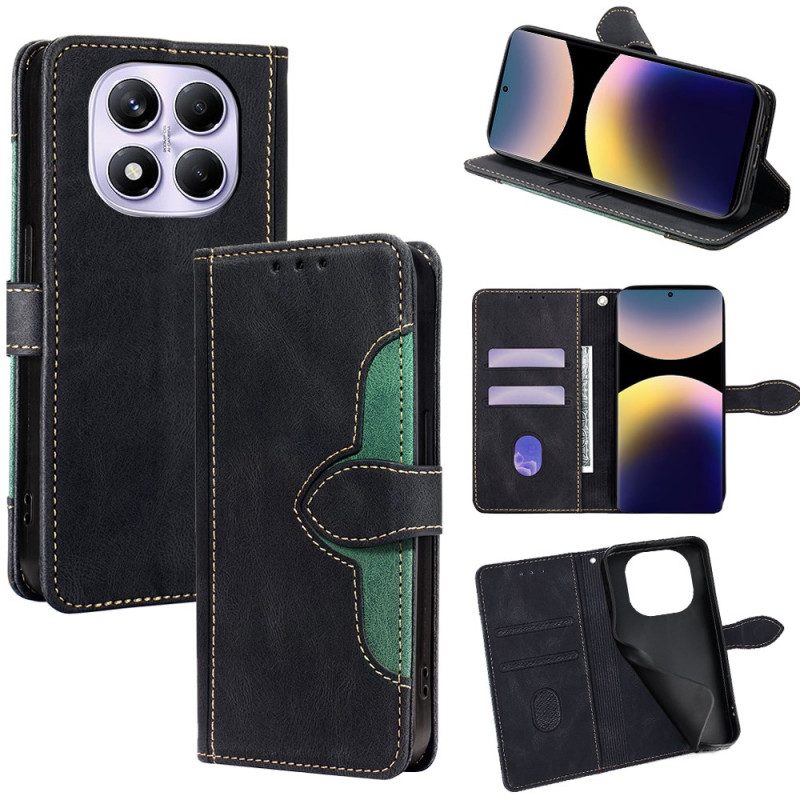 Fodral För Xiaomi Redmi Note 14 Pro 4g Vintage Blomdesign