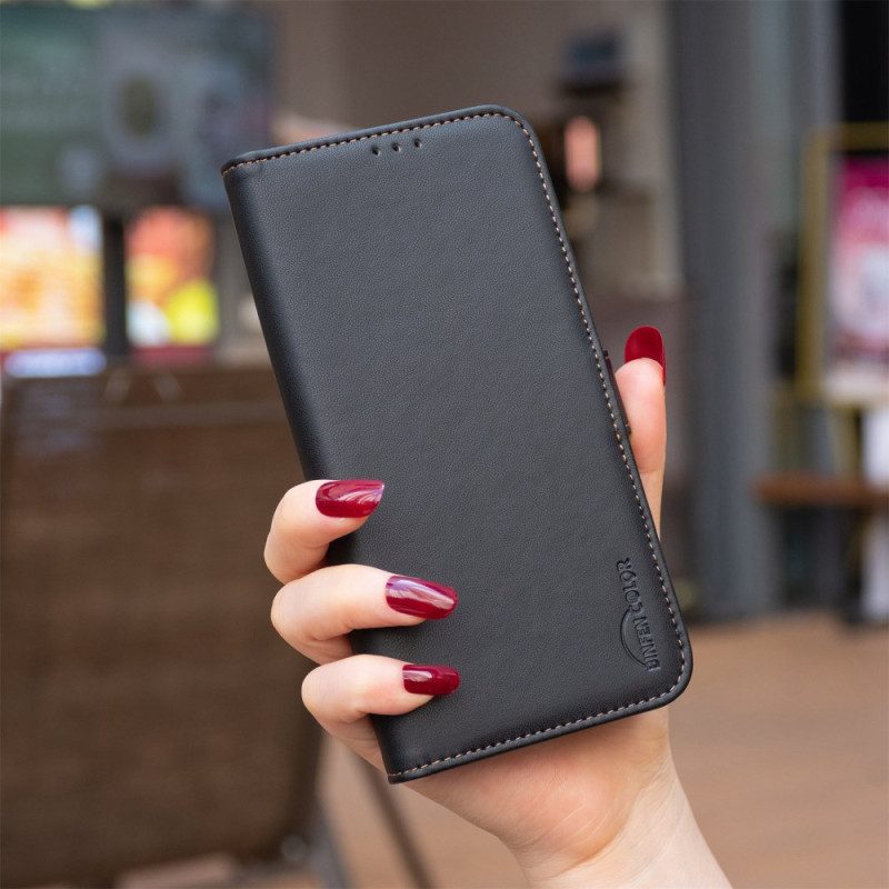 Fodral För Xiaomi Redmi Note 14 Pro 5g Binfen-färg Lädereffekt
