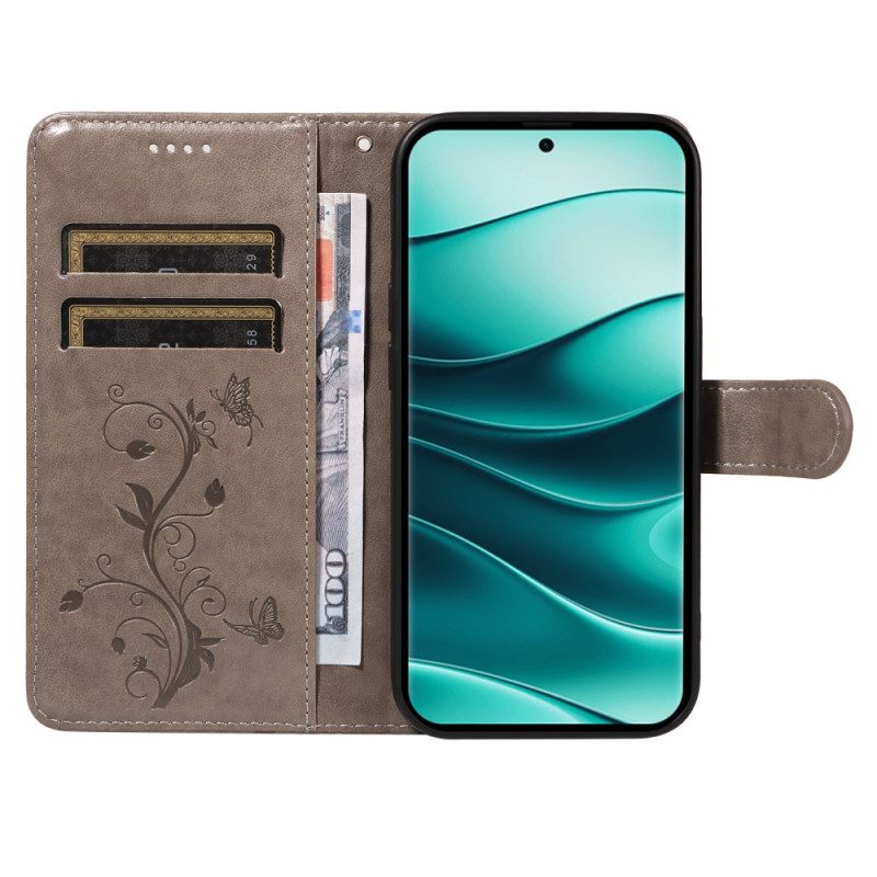 Fodral För Xiaomi Redmi Note 14 Pro Plus 5g Botanisk