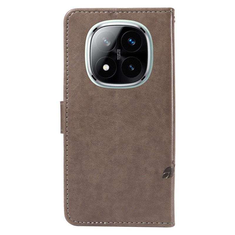 Fodral För Xiaomi Redmi Note 14 Pro Plus 5g Botanisk
