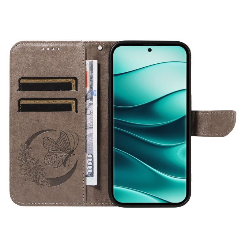 Fodral För Xiaomi Redmi Note 14 Pro Plus 5g Grafisk Fjäril