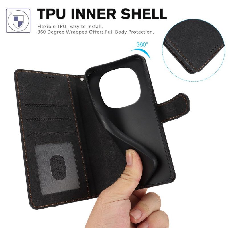 Fodral För Xiaomi Redmi Note 14 Pro Plus 5g Med Plånbok Och Stativ