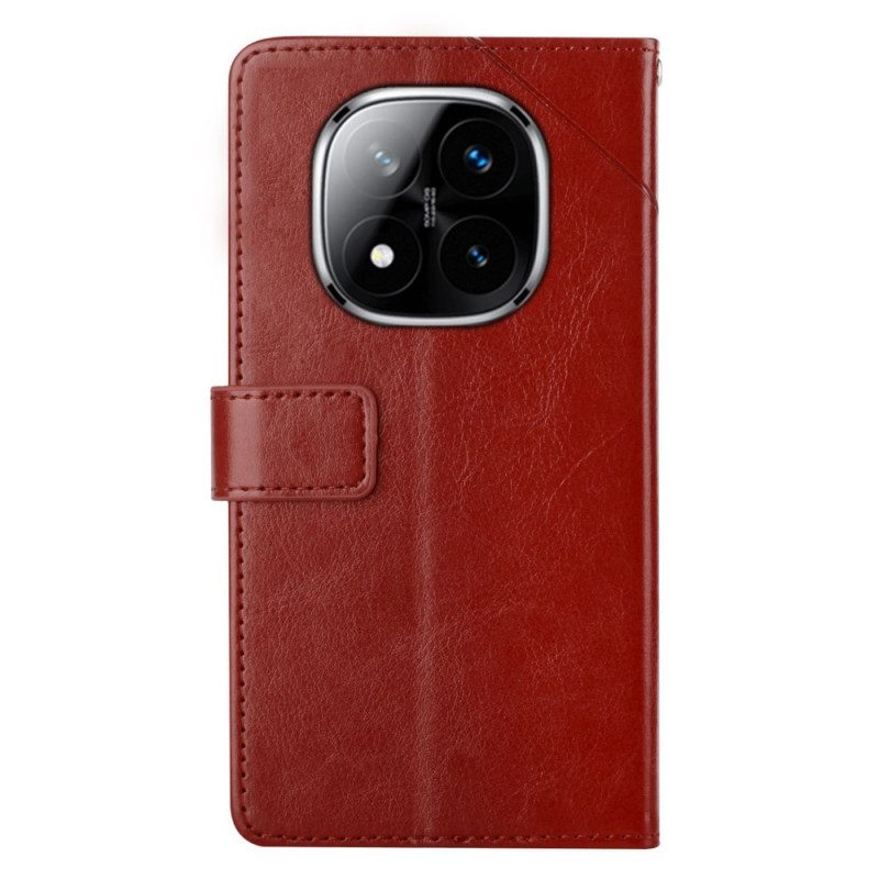 Fodral För Xiaomi Redmi Note 14 Pro Plus 5g Y-design Med Rem