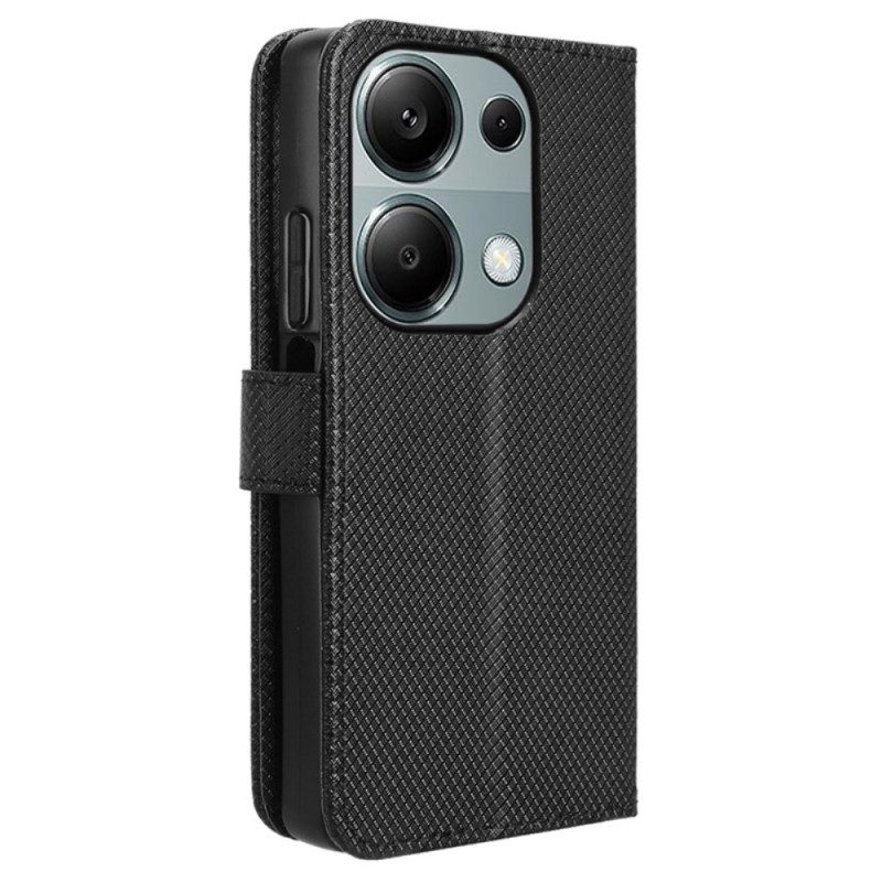 Fodral För Xiaomi Redmi Note 14s Texturerat Konstläder