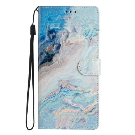 Fodral För Xiaomi Redmi Note 15 5g Blå Marmor