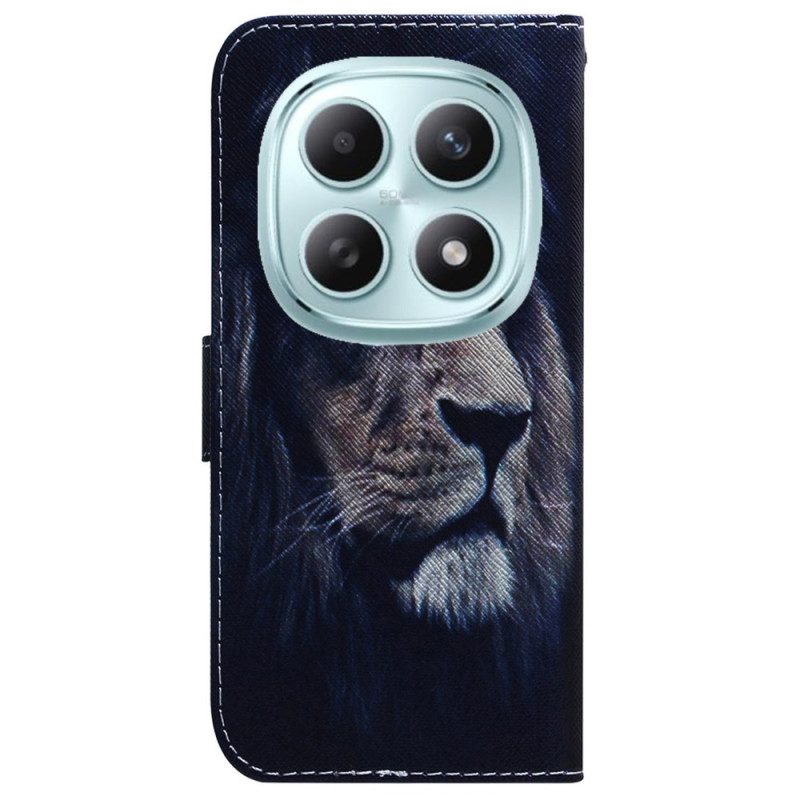 Fodral För Xiaomi Redmi Note 15 5g Drömmande Lejon