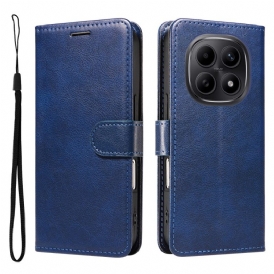 Fodral För Xiaomi Redmi Note 15 5g Enfärgad Lädereffekt