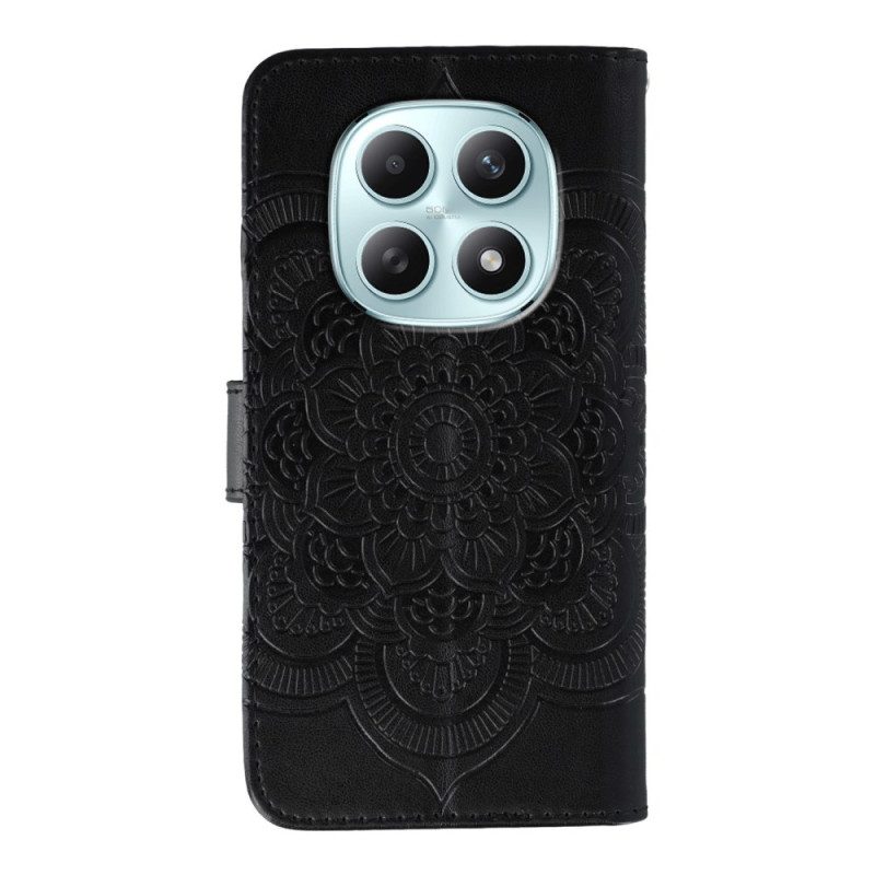 Fodral För Xiaomi Redmi Note 15 5g Mandala Och Strass