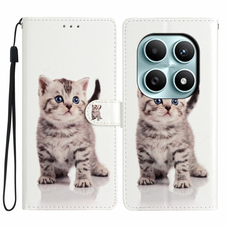 Fodral För Xiaomi Redmi Note 15 5g Söt Katt