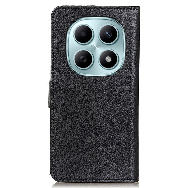 Fodral För Xiaomi Redmi Note 15 5g Traditionellt Konstläder