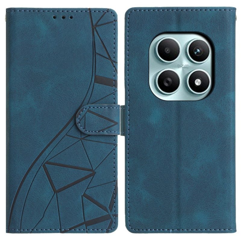 Fodral För Xiaomi Redmi Note 15 5g Triangelmönster