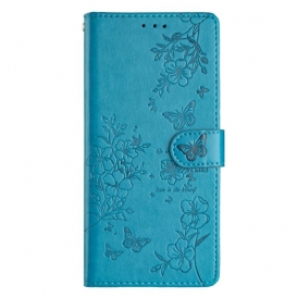 Fodral För Xiaomi Redmi Note 15 Pro 5g Blommig Gravyr