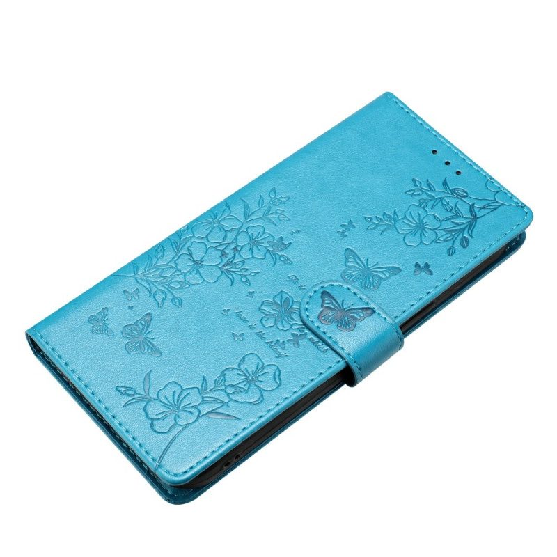 Fodral För Xiaomi Redmi Note 15 Pro 5g Blommig Gravyr