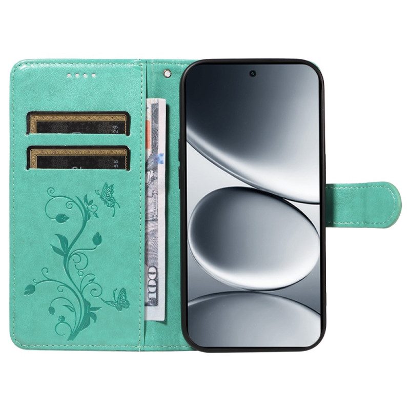 Fodral För Xiaomi Redmi Note 15 Pro 5g Blomstermönster