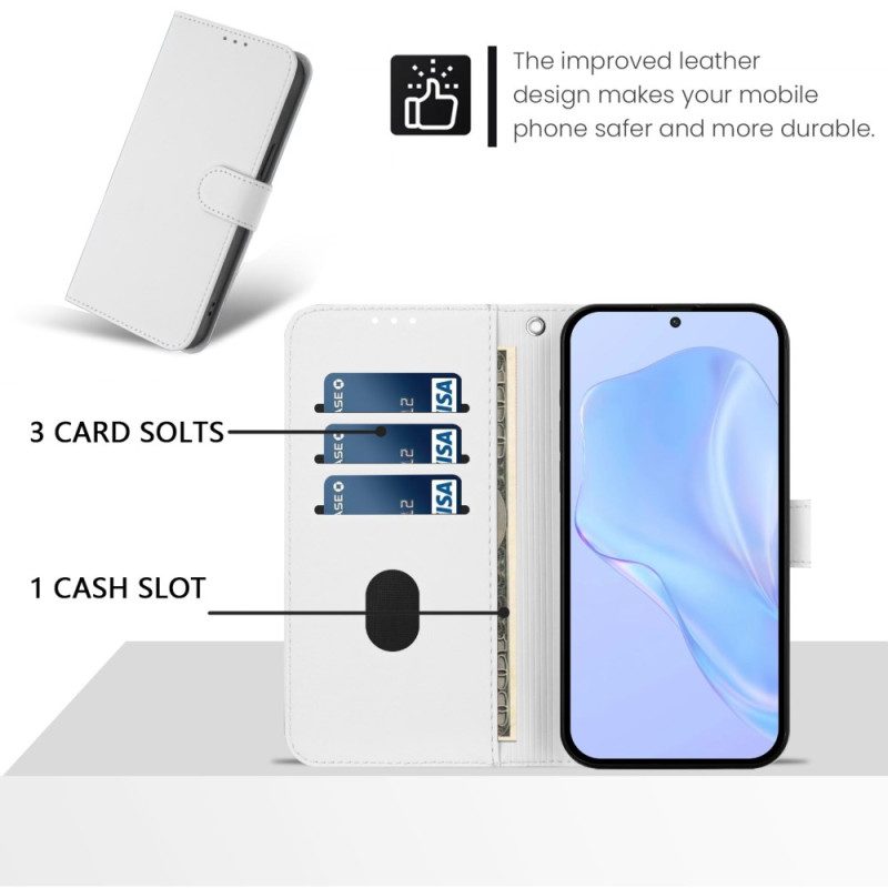 Fodral För Xiaomi Redmi Note 15 Pro 5g Enkelt Konstläder
