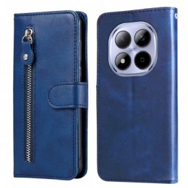 Fodral För Xiaomi Redmi Note 15 Pro 5g Fack Med Dragkedja