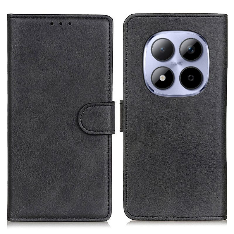 Fodral För Xiaomi Redmi Note 15 Pro 5g Matt Konstläder