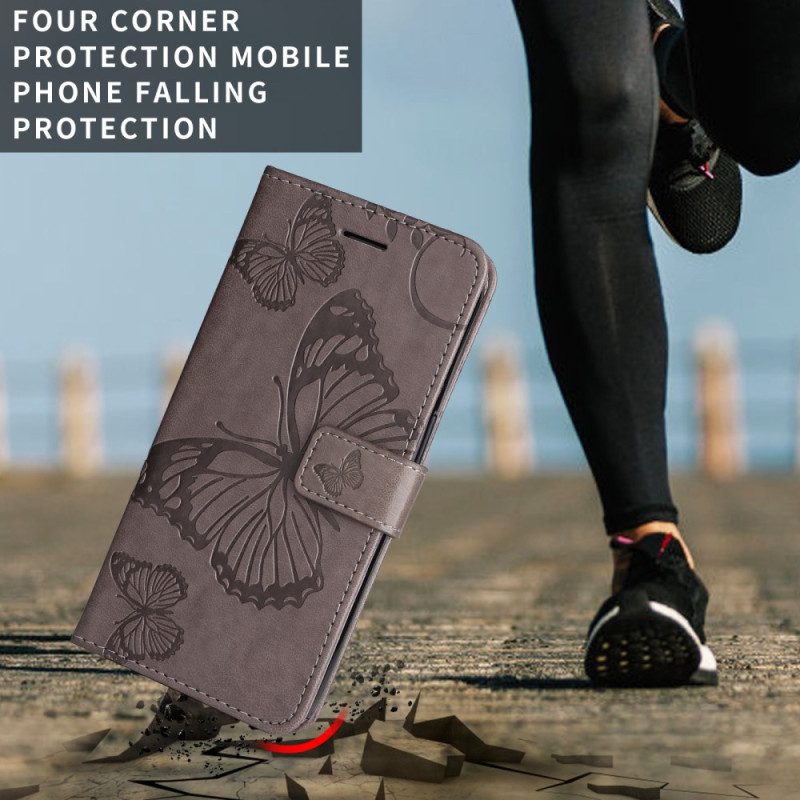 Fodral För Xiaomi Redmi Note 15 Pro Plus 5g Jättefjärilar