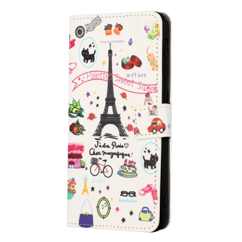 Fodral För Xiaomi Redmi Note 15 Pro Plus 5g Jag Älskar Paris