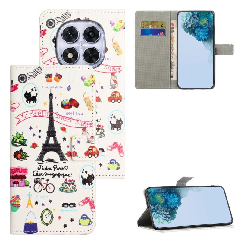 Fodral För Xiaomi Redmi Note 15 Pro Plus 5g Jag Älskar Paris