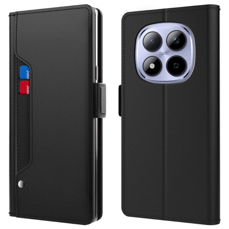 Fodral För Xiaomi Redmi Note 15 Pro Plus 5g Korthållare Och Spegel