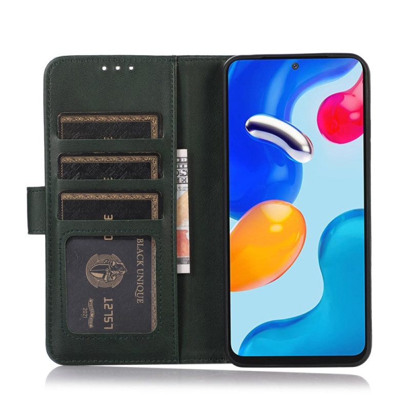 Fodral För Xiaomi Redmi Note 15 Pro Plus 5g Lädereffekt