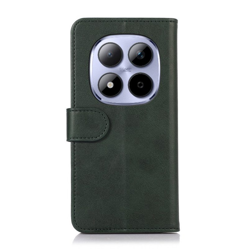 Fodral För Xiaomi Redmi Note 15 Pro Plus 5g Lädereffekt