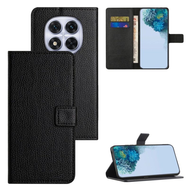 Fodral För Xiaomi Redmi Note 15 Pro Plus 5g Litchitextur