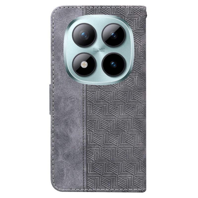 Fodral För Xiaomi Redmi Note 15 Pro Plus 5g Vävt Mönster