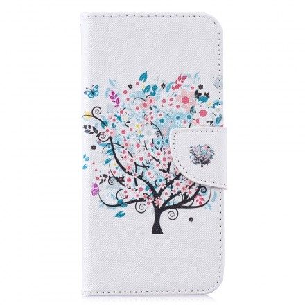Fodral För Xiaomi Redmi Note 7 Blommigt Träd