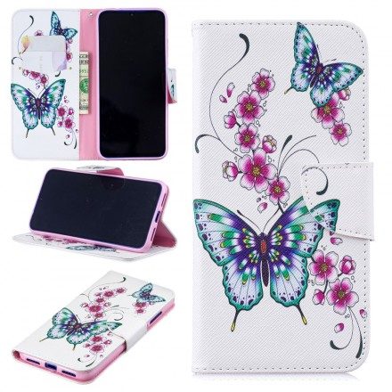 Fodral För Xiaomi Redmi Note 7 Underbara Fjärilar