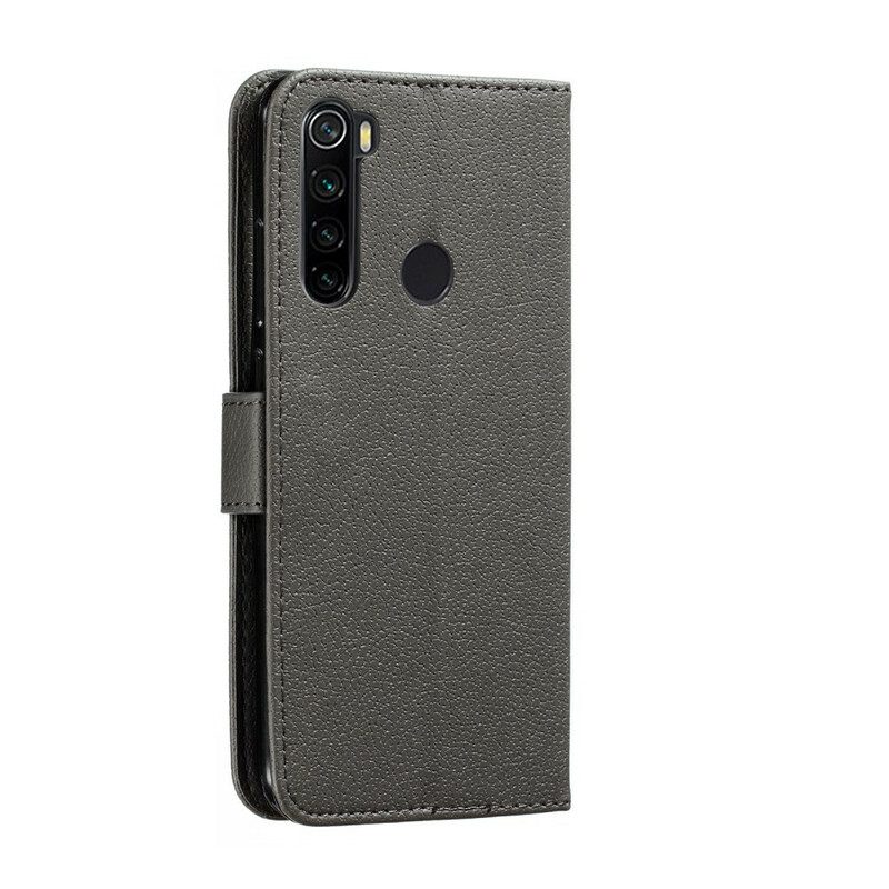 Fodral För Xiaomi Redmi Note 8 Faux Leather Lev Din Dröm