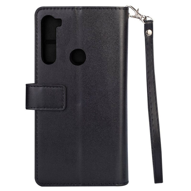 Fodral För Xiaomi Redmi Note 8 Plånbok Med Band