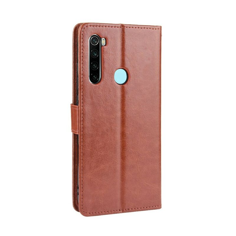 Fodral För Xiaomi Redmi Note 8 Plinkande Konstläder