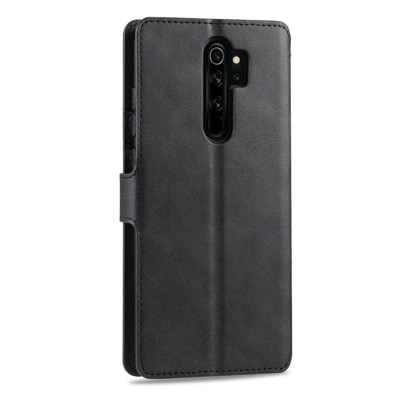 Fodral För Xiaomi Redmi Note 8 Pro Azns Lädereffekt