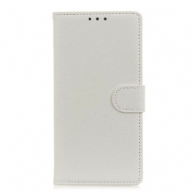 Fodral För Xiaomi Redmi Note 8 Pro Faux Leather Litchi Tradition