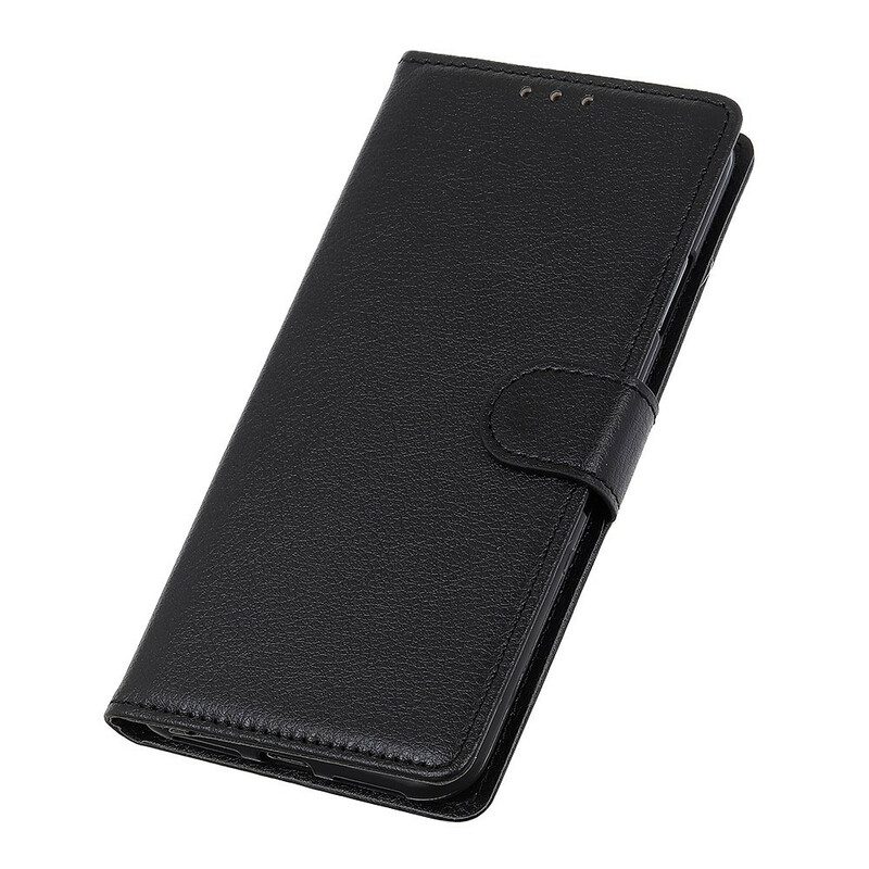 Fodral För Xiaomi Redmi Note 8 Pro Faux Leather Litchi Tradition