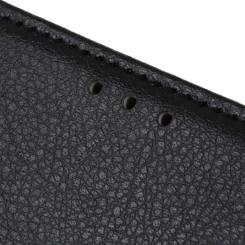 Fodral För Xiaomi Redmi Note 8 Pro Faux Leather Litchi Tradition