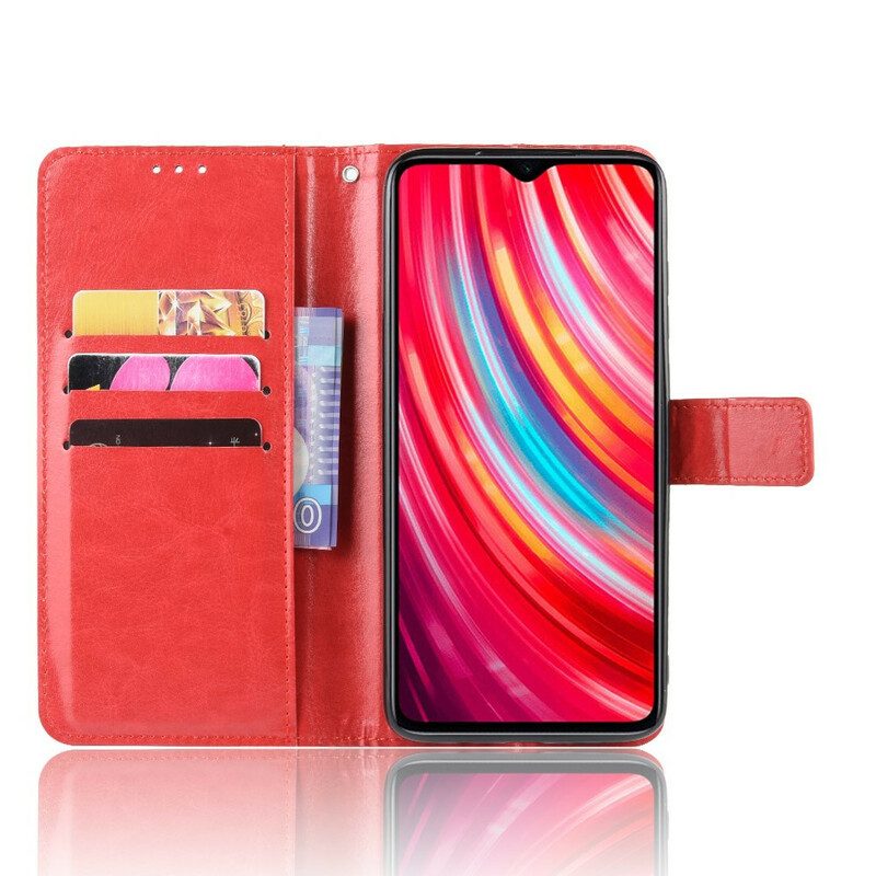 Fodral För Xiaomi Redmi Note 8 Pro Plinkande Konstläder