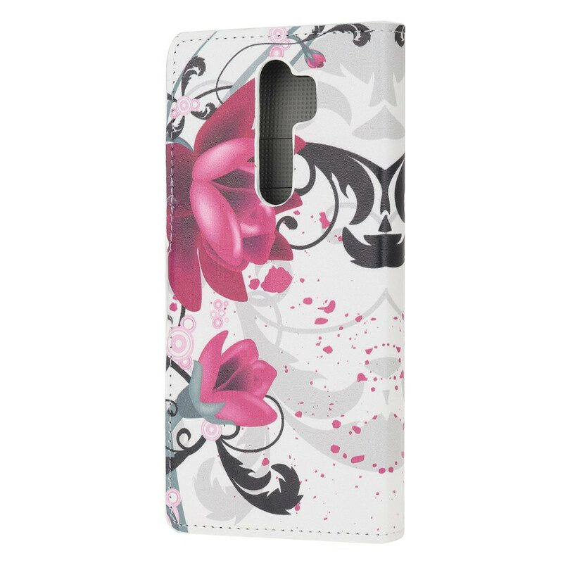 Fodral För Xiaomi Redmi Note 8 Pro Tropiska Blommor