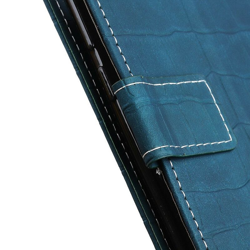 Fodral För Xiaomi Redmi Note 8 Pro Vintage Krokodilskinnstil