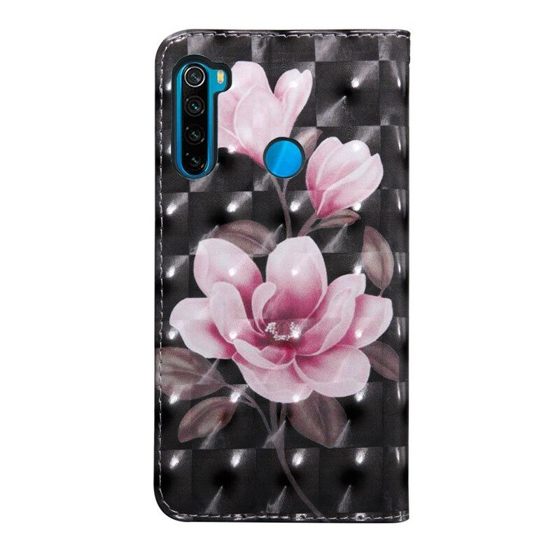 Fodral För Xiaomi Redmi Note 8T Blomblommor