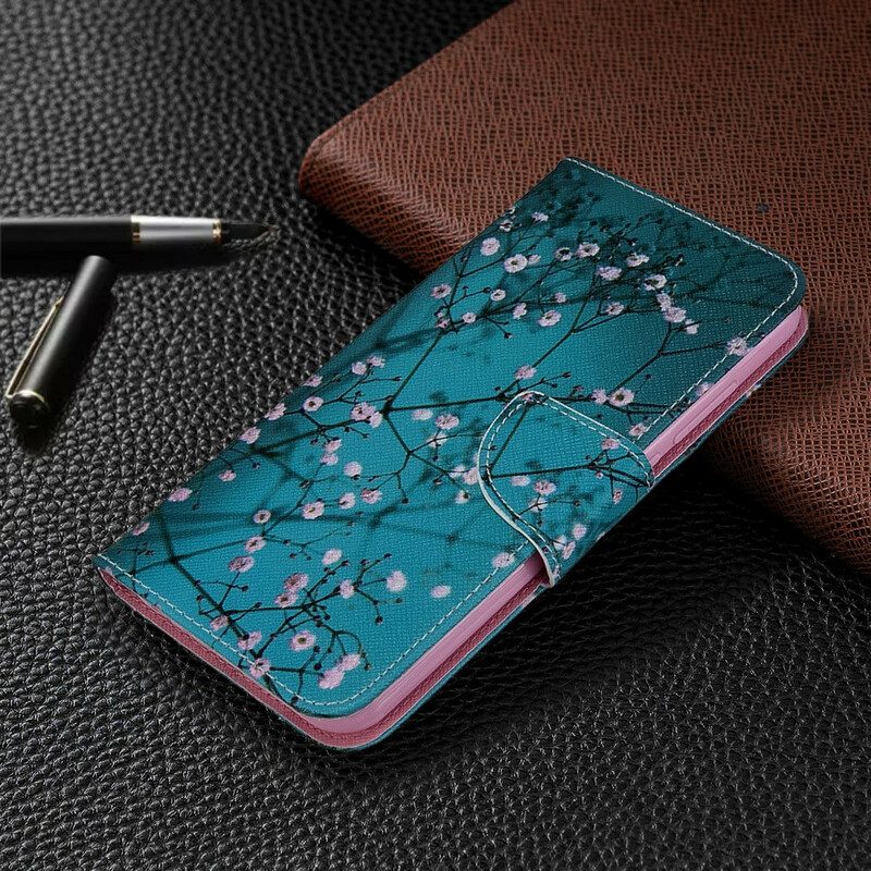Fodral För Xiaomi Redmi Note 8T Blommande Träd