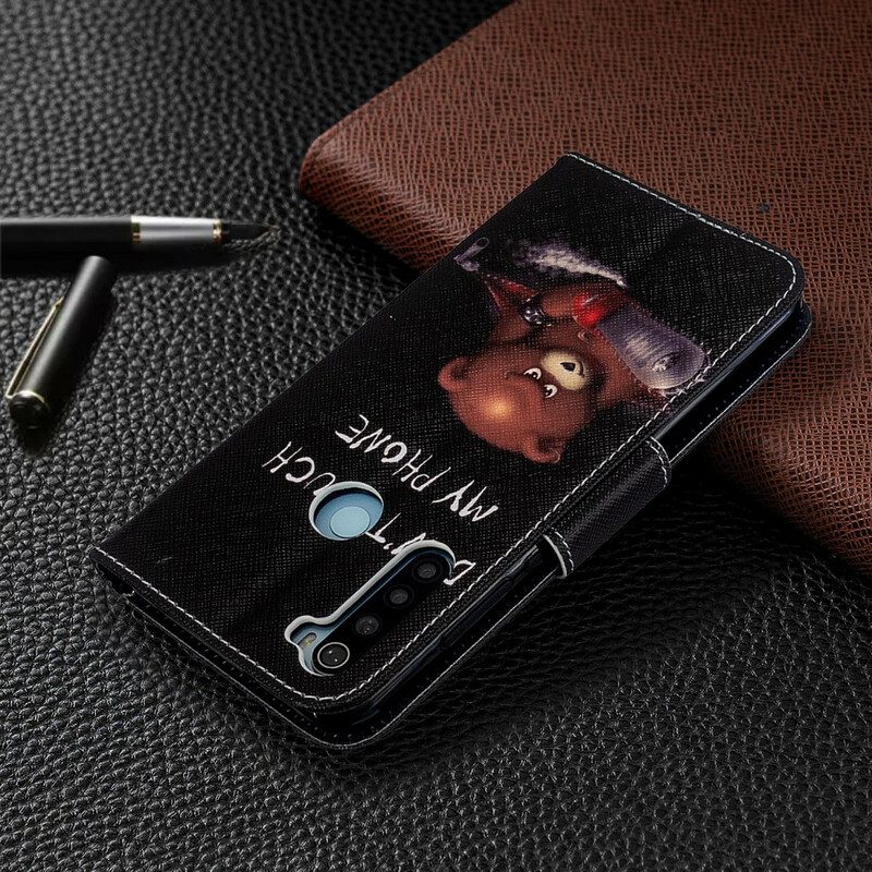 Fodral För Xiaomi Redmi Note 8T Farlig Björn
