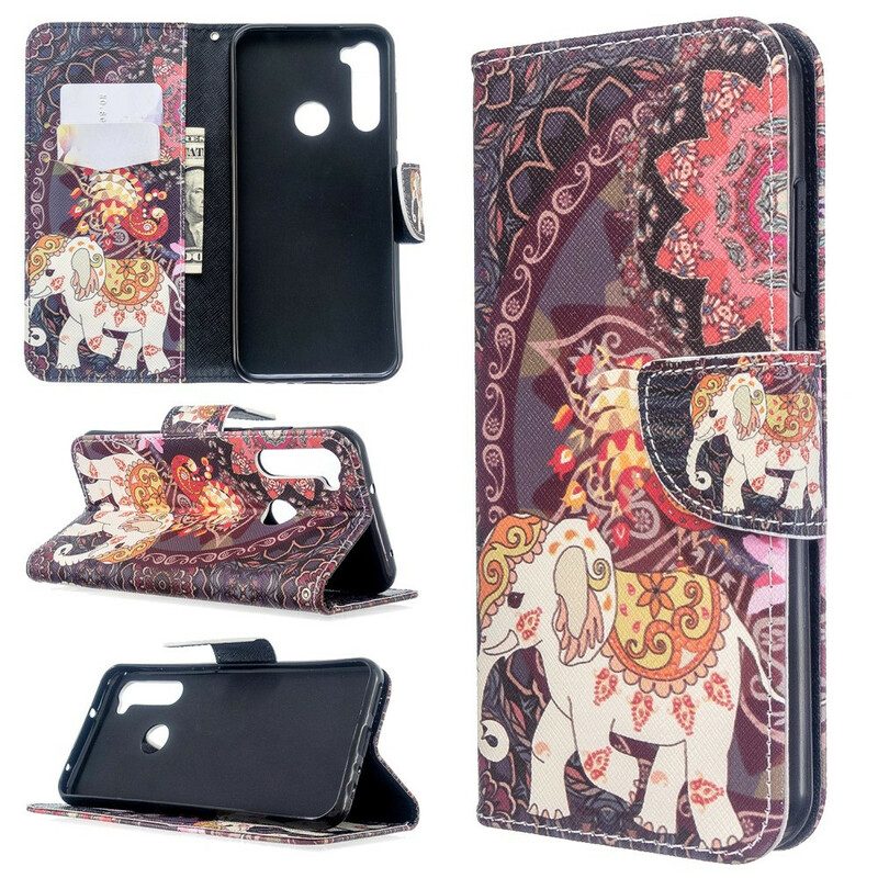 Fodral För Xiaomi Redmi Note 8T Indiska Elefanter