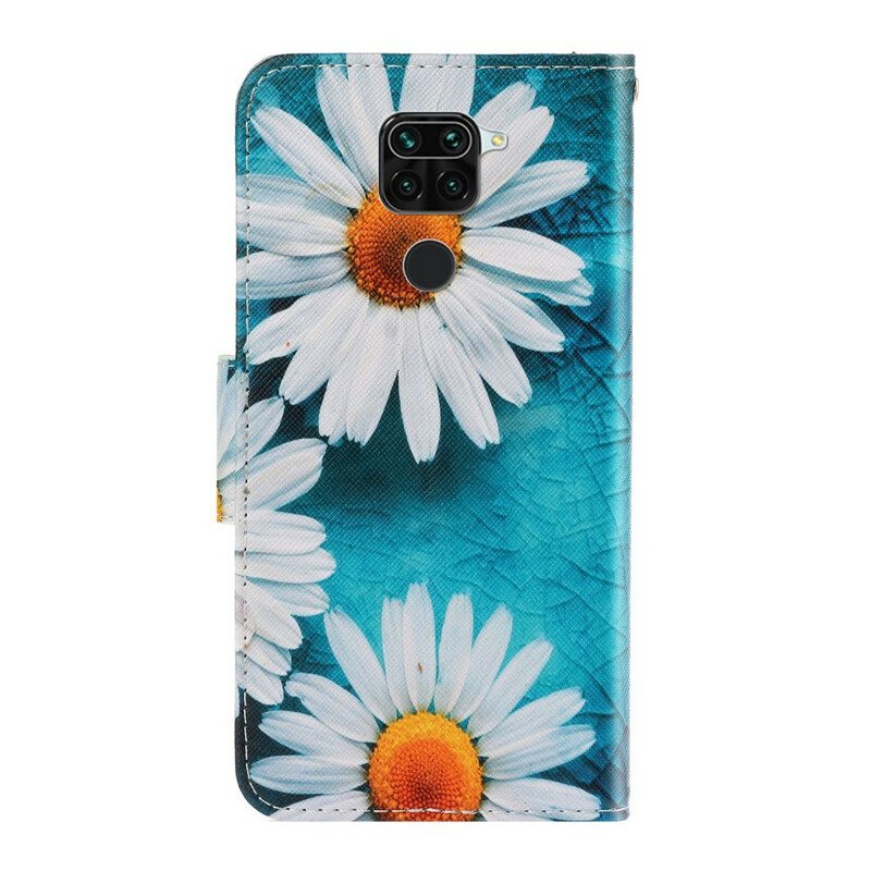 Fodral För Xiaomi Redmi Note 9 Med Kedjar Thongprästkragar